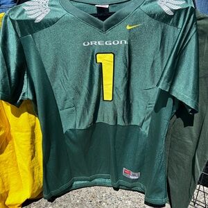 Oregon Ducks Green Jersey, Nike Team WXL